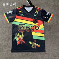 Áo đấu Ajax Graffiti Edition 23-24, phiên bản đặc biệt của trò chơi Ajax, áo bóng đá ngắn tay cỡ lớn hiếm có cho nam