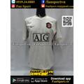 Manchester United 2006-2007-2008 away shirt jersey white 146817 Nike L  genuine