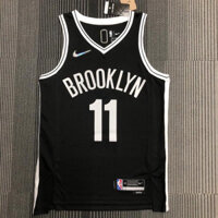 Áo đấu bóng rổ Brooklyn Nets cho nam Kyrie Irving màu đen 2022, áo đấu kim cương phiên bản
