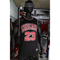 Áo đấu bóng rổ NBA JORDAN cao cấp màu ĐEN