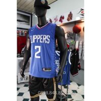 Áo đấu bóng rổ NBA KAWHI LEONARD cao cấp màu Xanh