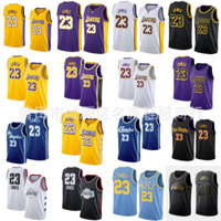 Áo đấu bóng rổ thêu James Embroidery của NBA Lakers 23, Little Emperor