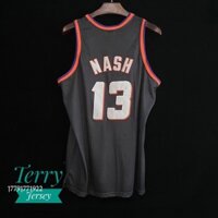 Áo đấu chất lượng cao NBA Jersey M & N Nash Sun 96-97 Đen Mitchell ness