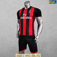 Áo Đấu CLB AC Milan 2020 – 2021 Sọc Đỏ Đen Sân Nhà