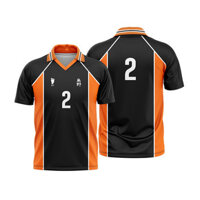 Áo đấu cổ điển bóng chuyền bé trai Karasuno No. Áo thun 11 - Phiên bản 2