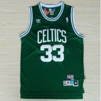 Áo đấu NBA Boston Celtics số 33 Áo vest thể thao Bird màu xanh lá cây