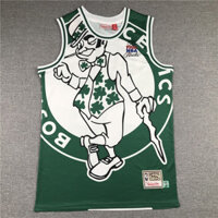 Áo đấu NBA phiên bản thêu Boston Celtics # Áo thi đấu bóng rổ BIRD 33