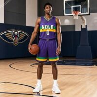 Áo Đấu New Orleans Pelicans City Edition 2022/23 - Royal Purple – Mã X24-NBA-708