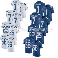 Áo đấu NFL Pony7 Brissett 25 1 McAfee Rugby Legend