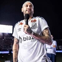 Áo đấu phiên bản quạt sân nhà 2425 Santos mới, áo đấu chất lượng cao Neymar No.10, áo thun ngắn tay dành cho người lớn tùy chỉnh * áo thun thể thao 1: 1