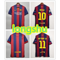 Áo đấu retro 2014 2015 Barcelona, trang phục bóng đá tại nhà, áo S-XXL