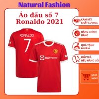 Áo Đấu Ronaldo mẫu mới 2021- Áo bóng đá Manchester United - vải lưới Polyester cao cấp