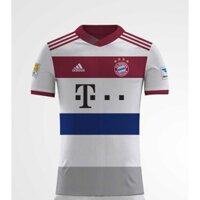 Áo đấu sân khách Bayern Munich 2014 2015 Áo thun biệt danh miễn phí / Áo thun Baju Microfiber Jersi / Áo thun Baju Jersey / Áo thun Jersey