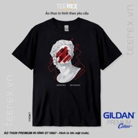 ÁO DAVID SKULL - THUN 100% COTTON HIỆU GILDAN