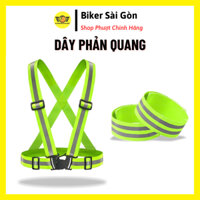Áo Dây Phản Quang Đi Phượt, Bo Chun Ống Quần Quần Phản Quang Dây Chun Quần Phản Quang Đi Phượt