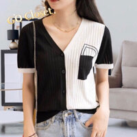 Áo dệt kim nữ hàng cao cấp - Thời trang Xuân Hè