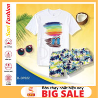 Áo đi biển, áo thun unisex oversize vải cotton, thoáng mát, co giãn 4 chiều, mềm minh in hình gia đình - Savi Fashion