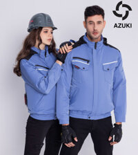 Áo Điều Hòa AZUKI Super V2 Mạnh Nhất Pin 24000mah, Quạt 12V Chống Nước Siêu Mạnh [ Tặng 1 Đá Khô ]