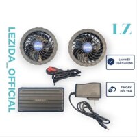 Áo điều hòa nhật bản Lezida Pin 30000-36000 mah quạt 12V ( Phụ Kiện Không bao gồm Áo)