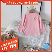 Áo đính hoa co giãn giữ nhiệt