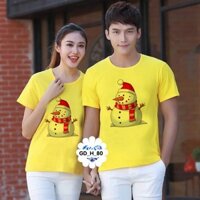 áo đôi chim cánh cụt mầu vàng