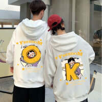 Áo đôi hoodie , áo hoodie đôi tình yêu - áo cặp couple in hình dễ thương