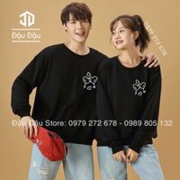 ÁO ĐÔI HOODIE TAY DÀI THU ĐÔNG CỰC CHẤT