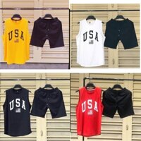 Áo đôi nam nữ , Áo thun nam nữ ,mẫu U S A