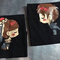 Áo đôi xì tin về nhiều ạ