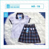 Áo đồng phục học sinh nữ - Tiểu học Kim Đồng
