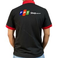Áo đồng phục nam in logo FPT Shop - Chất thun cá sấu - Kiểu áo polo