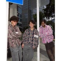 Áo DORIS WILDFLOWERS FLANNEL SHIRT / thêu in Hoa Doris / 2 Màu