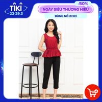 Áo đũi lụa sát nách Vicci cao cấp nhiều màu - Đỏ đô - L