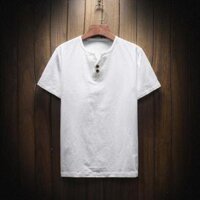 Áo Đũi Nam Mát Mẻ Mùa Hè SZone SA501 - Trắng,XXXL