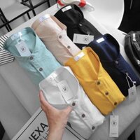 Áo Đũi Nam Ngắn Tay Cổ Tàu Cao Cấp.
