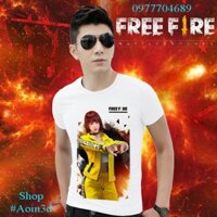 Áo Free Fire Garena - FF1 Aoin3D  / hình cưc chất