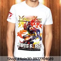 Áo Free Fire - Ngộ không 01 /gia tôt nhất