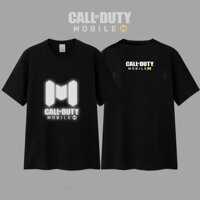 Áo Game COD Mobile phản quang🔥HOT🔥Mẫu áo thun game Call Of Duty màu Đen cực ngầu