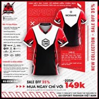 Áo Game thủ thi đấu Esport - Thiết kế theo Logo Team - PUBG, FREEFIRE, LIÊN QUÂN, LMHT, FIFA... - EG-EKM-041