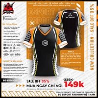 Áo Game thủ thi đấu Esport - Thiết kế theo Logo Team - PUBG, FREEFIRE, LIÊN QUÂN, LMHT, FIFA... - EG-EKM-051