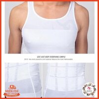 Áo gen nam định hình body - Đồ lót giảm béo bụng - Áo lót ba lỗ thể thao ôm body cho cơ bụng săn chắc [ Rẻ+Đẹp+ Video]