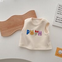 Áo ghile cho bé pooh AN NHIÊN STORE