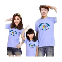 Áo gia đình cá heo