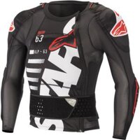 ÁO GIÁP BẢO HỘ CÀO CÀO OFF-ROAD ALPINESTARS SEQUENCE PROTECTION JACKET-BLACK WHITE