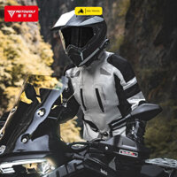 Áo giáp đi phượt, áo giáp đi xe máy, áo bảo hộ xe máy chính hãng Motowolf MDL0524