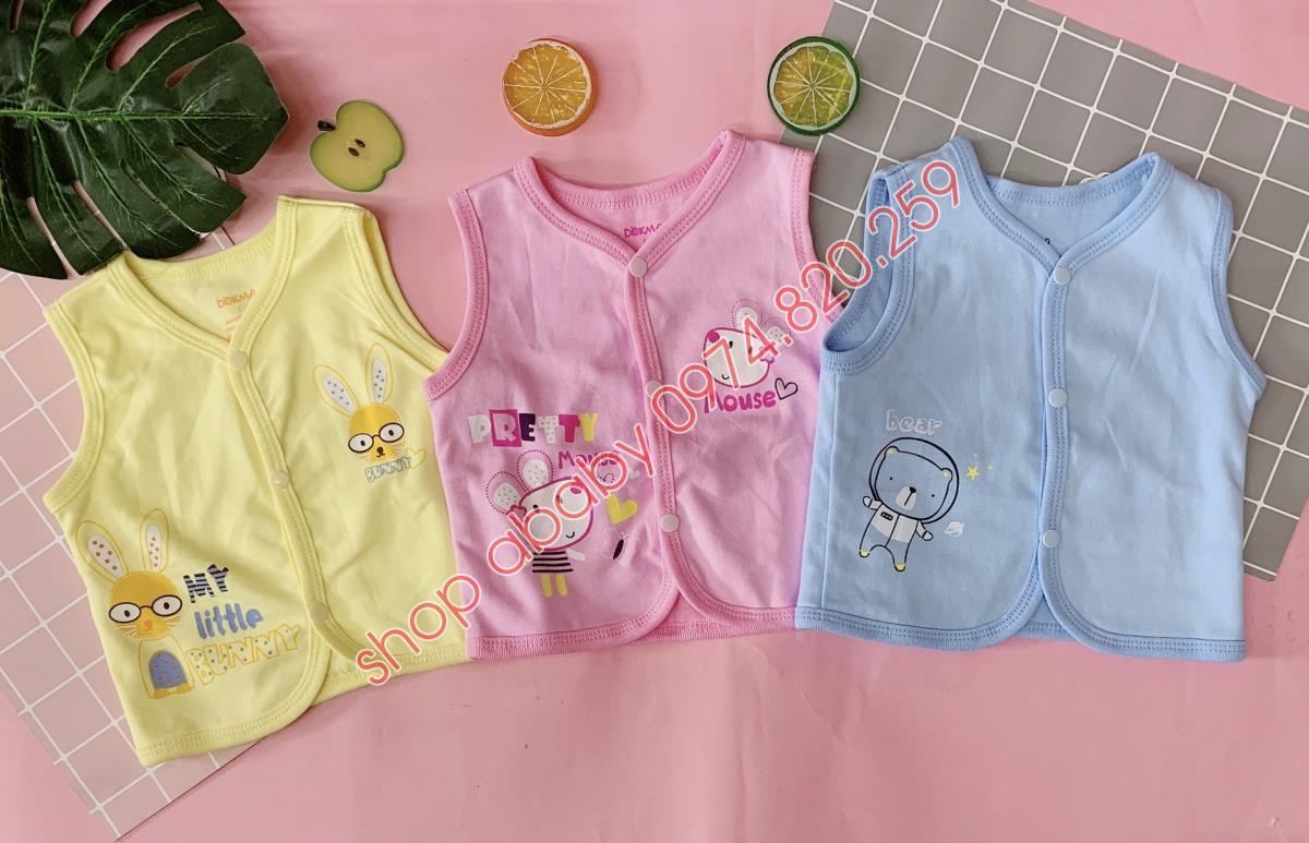 Áo gile cotton 2 lớp Dokma DA010