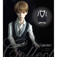 Áo gile doll bjd 1/3 1/4