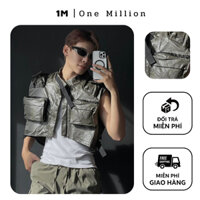 Áo Gile Khoác Da By 1Million Nam Menswear
