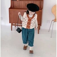 Áo gile len cho bé Gile baby