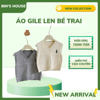Áo gile len cho bé sz 80-120cm